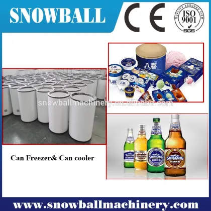 Ce approved fast delivery barrel shape beer refrigerator lollipop machinery