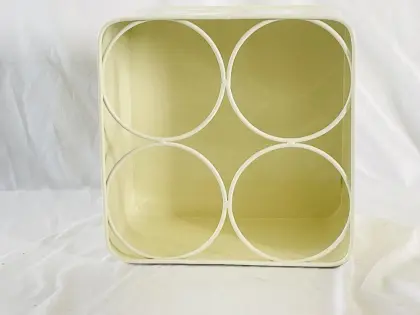 Blue square sticker toolbox