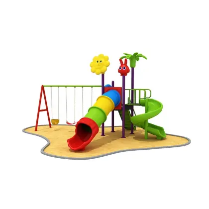 Montessori Kindergarten Playground Equipment: Renting Tube Slides, Swings, and Outdoor Playsets for Commercial Use