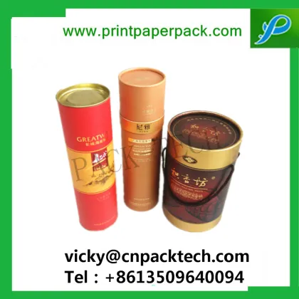 Custom Sealed Paper Tube Tea Packaging Paper Box Food Packaging Box Cannister Package