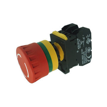 Illuminated Emergency Stop Switches (Mushroom Diameter 10mm)