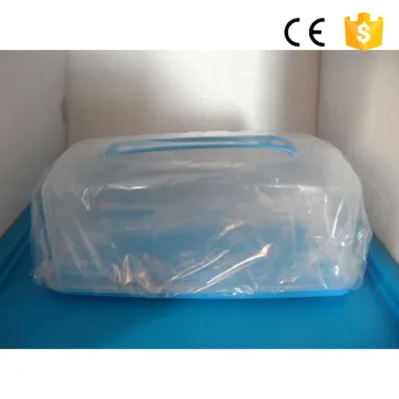 Clear Pp Plastic Cake Box Plastic Cake Box With Handle