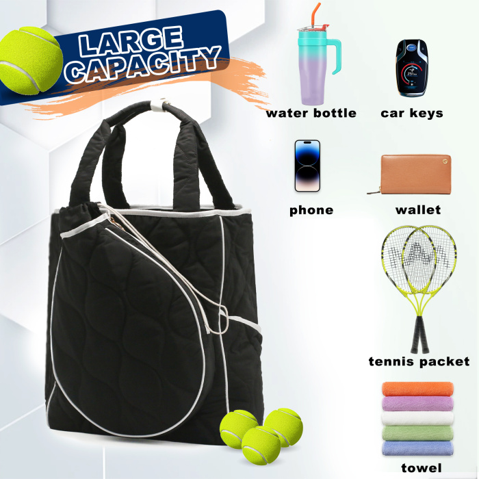 Bolsa de tênis durável esportes pás