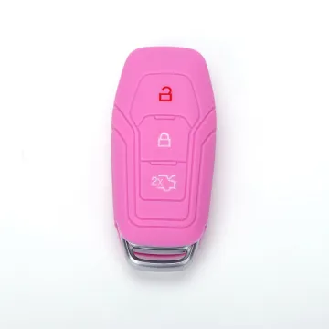 Dmbossed design ford silicone car key holder