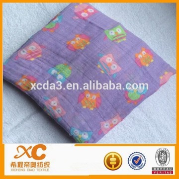 100% cotton colored muslin fabric wholesale