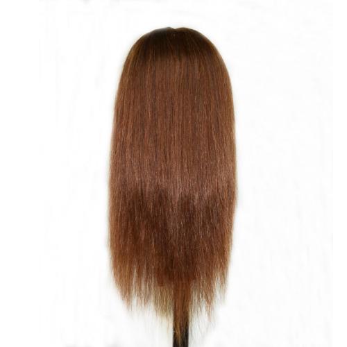 100% HUMAN HAIR TRAINING HAIR MANNEQUIN HEADS CAN PERM,BLEACH,CURL,COLOR