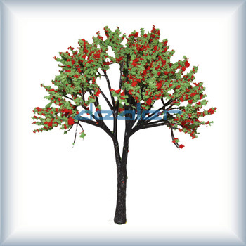 Scale miniature architectural model tree,09CTA-60-18,secenery model tree,colorful architectural decorative model tree