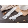 Light-Weight Plastic Cutlery Fork Spoon Set