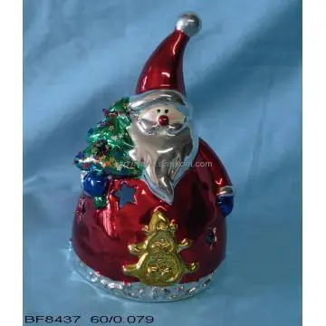 Ceramic Christmas Santa Tree