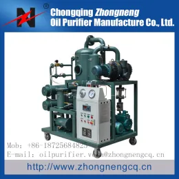 ZYD series Transformer Oil Restoration Machine/Insulating Oil Treatment Machine