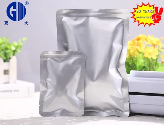 laminated heat sealing aluminum foil food package