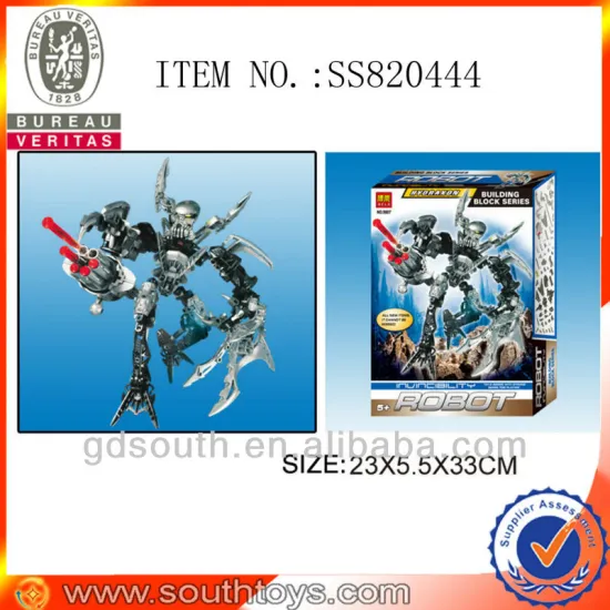 educational robot block set toy