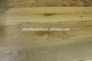 Natural color white oak wood flooring timber flooring