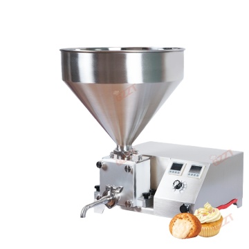 Pastry Cupcake Depositor Machine with Fruit Jam and Cream Filling Capabilities