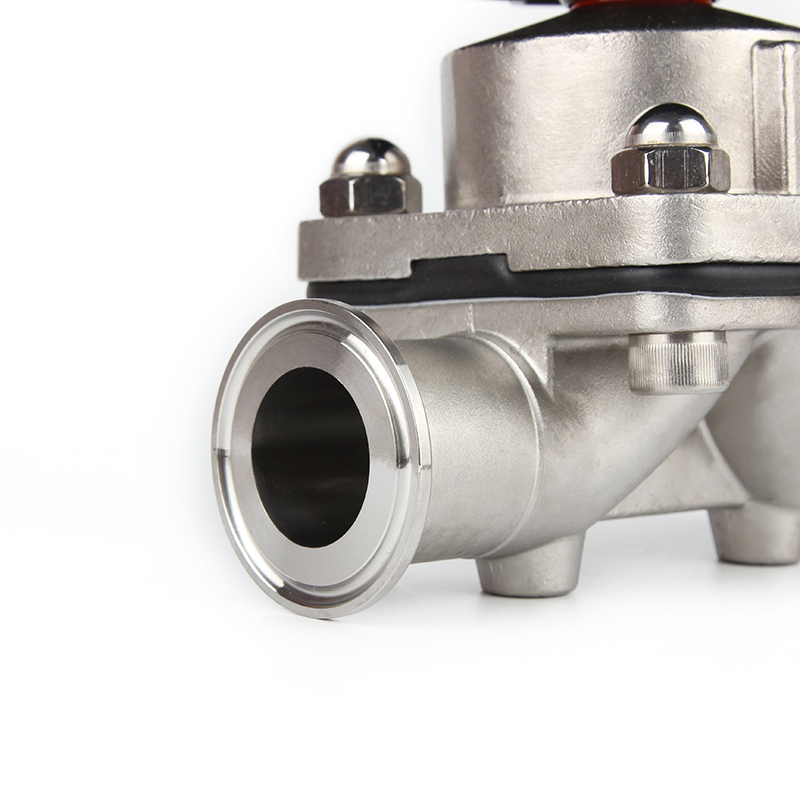Quick-install diaphragm valve