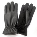 Guantes de cuero real color negro