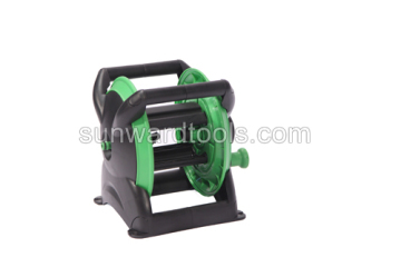 Carrello avvolgitubo portatile in plastica