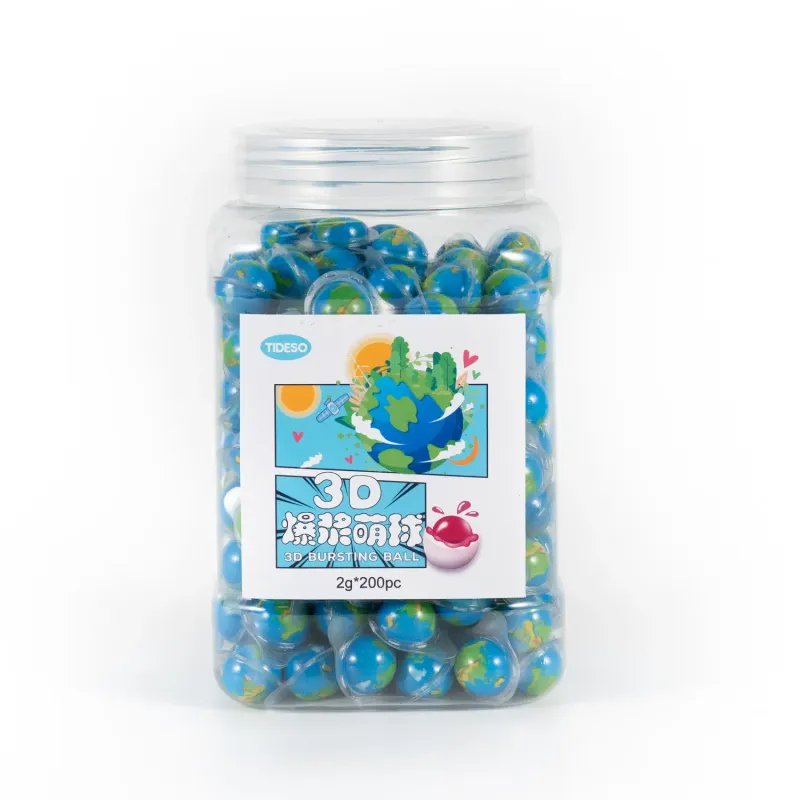 Wholesale High Quality Mini Eyeball Fruit Flavor 3D Popping Gummy Candy