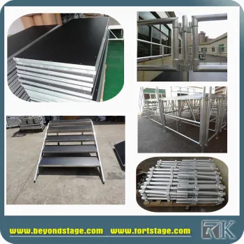 2017 Hot sell fashionable easy install aluminum Smart stage