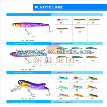 Fishing product! Plastic Fishing lure minnow