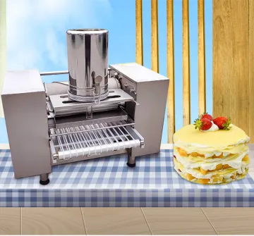 Automatic Mini Mille Crepe Cake Machine - Thousand Layer Pancake Maker