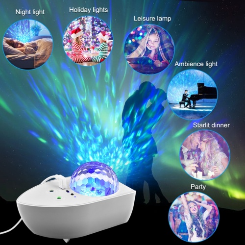 ملون STARRY SKY LED LED BOAT Star Projector