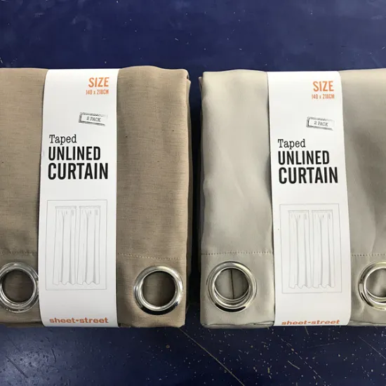 New 100% Blackout Luxury Black Out Curtain Drape for the Living Room