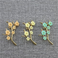 New European and American style autumn and winter beautiful fresh plum delicate fashion brooch female