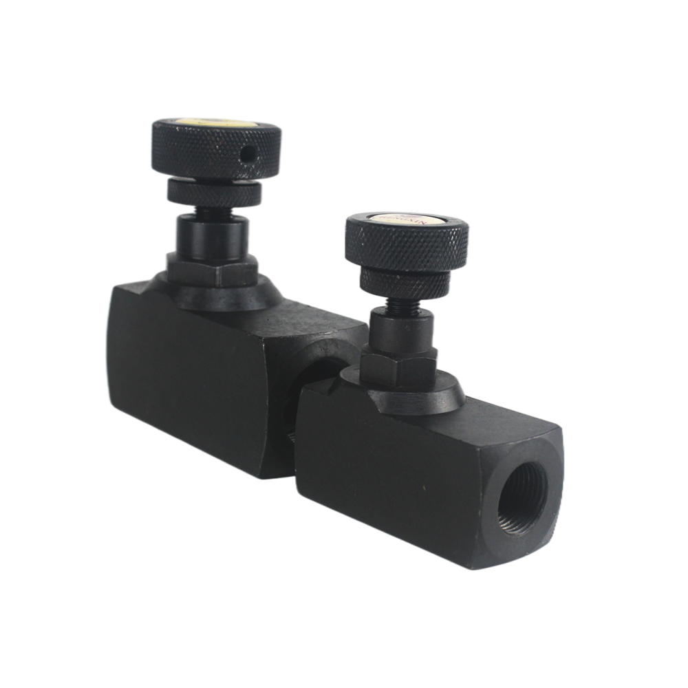 one-way hydraulic throttle valve