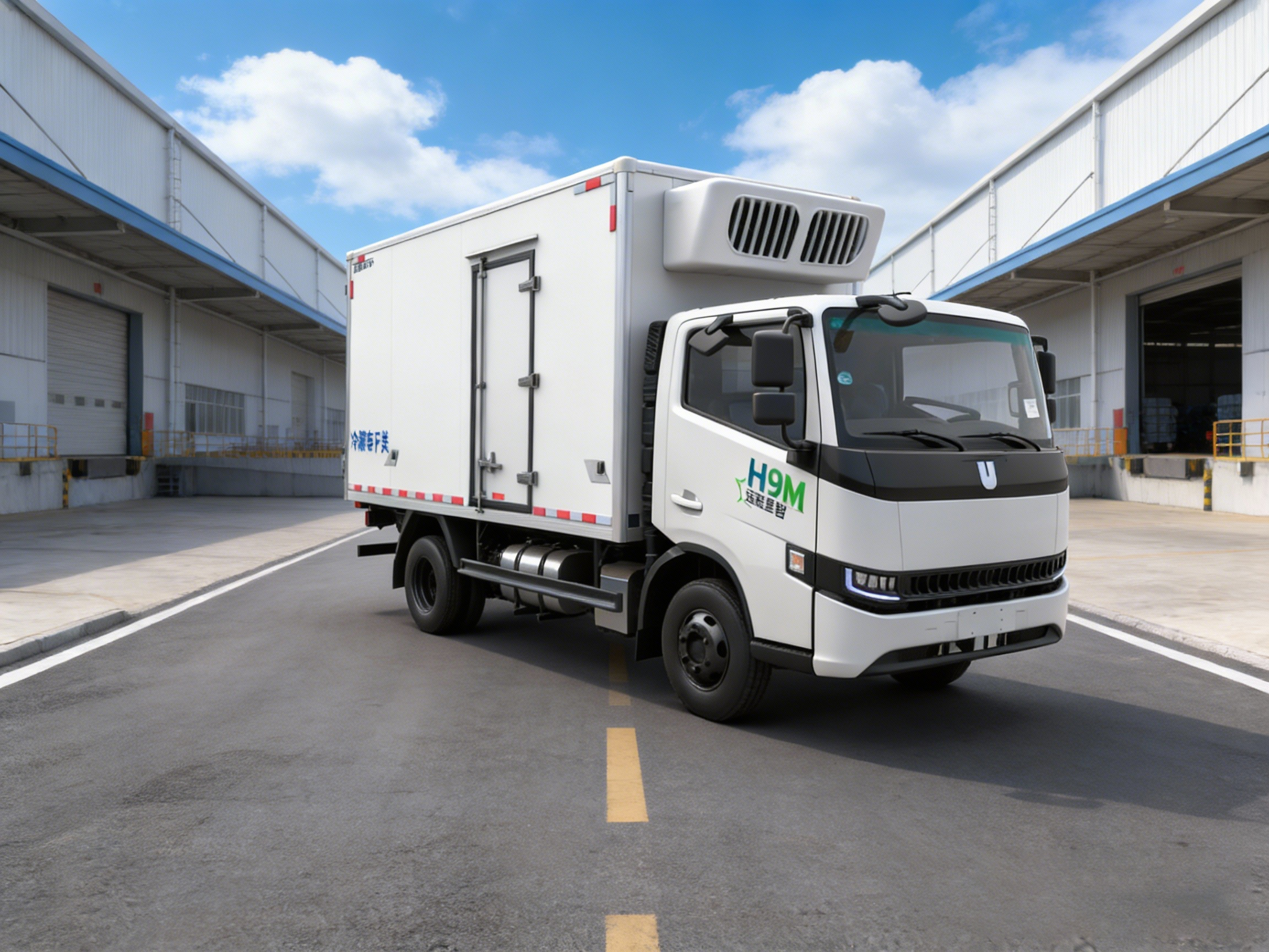 Digital control truck cab air conditioner