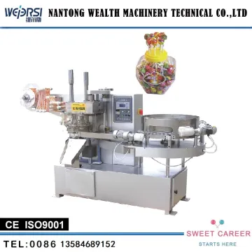 Wealth Lollipop Wrapping Machine