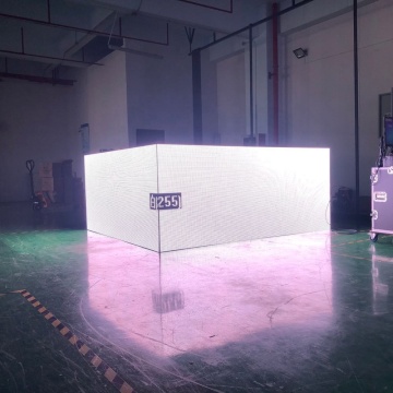 Right Angel Outdoor LED Video Wall Display P10 SMD Full Color L-Shape Led Screen
