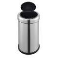 30L Stainless Steel Round Soft-Opening Touch Trash Can