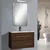 Contemporary Smart Large Double Sink Bathroom Vanity