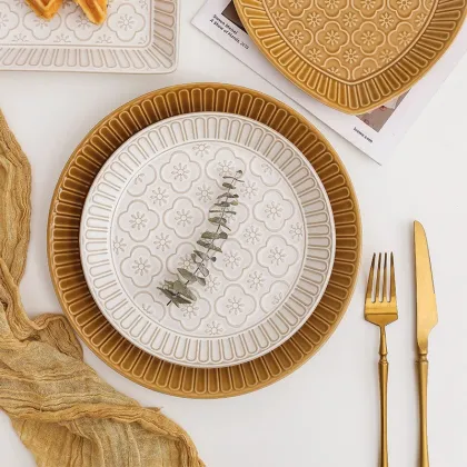 Wholesale Porcelain Plate Sets for Kitchen and Restaurant