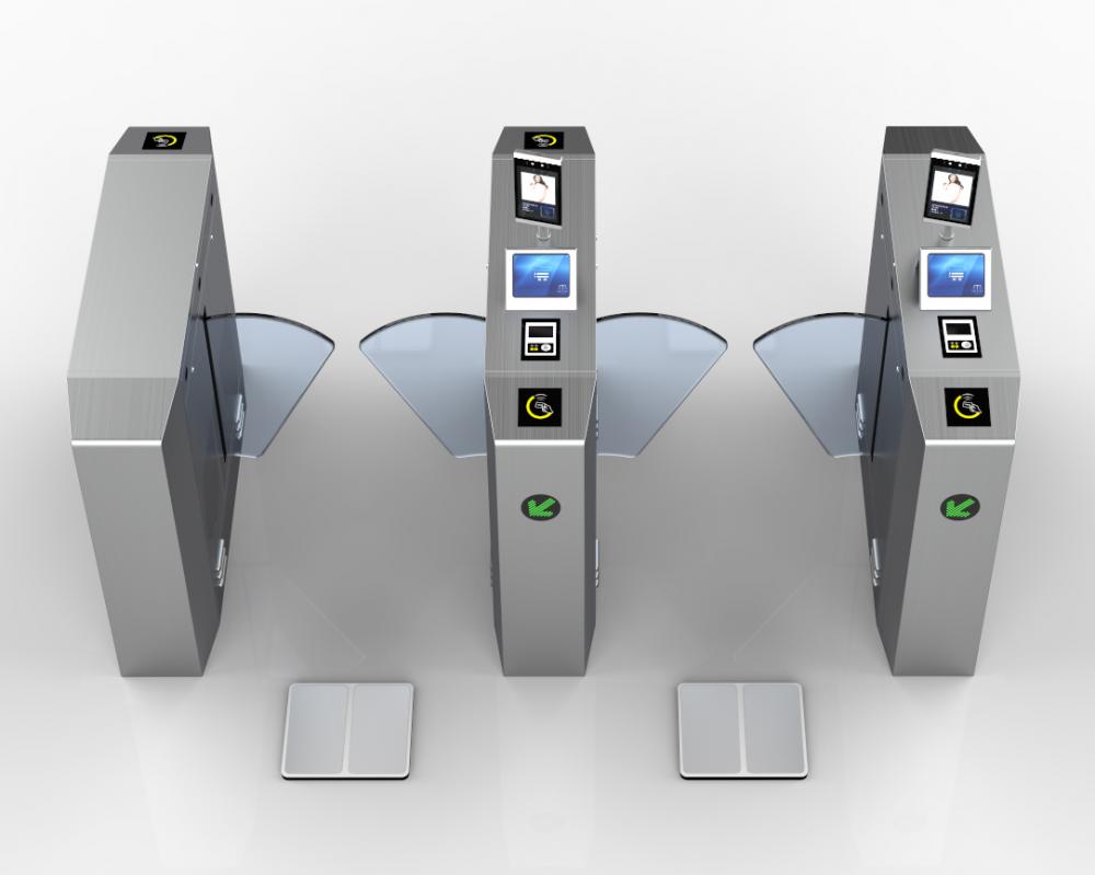 ESD Swipe Card Access Control Turnstile