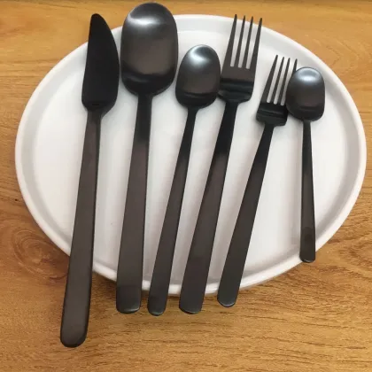 Wholesale Sustainable Cutlery Set - Eco-Friendly Ceramics Soup Spoon