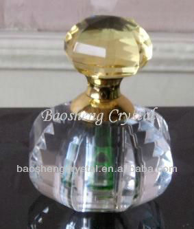 Crystal Glass Bottles for perfume installing