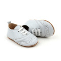 Floral Real Leather Unisex Baby Casual Shoes