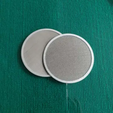 Wire mesh filter disc
