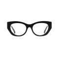 Women Luxury Geometric Shape Acetate Optical Frame Glasses