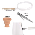 Ceramic with stainless steel hookah shisha