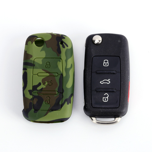Camouflage Color for vw silicone key fob covers