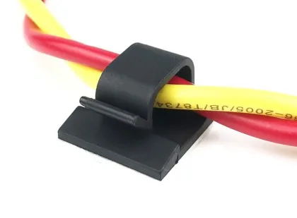 Customized Electronic Plastic Cable Clamps & Clips