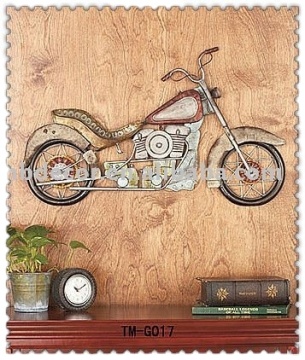 New Design Motorcycle Iron Wall Decor: Stylish Home Accessories for Bike Enthusiasts