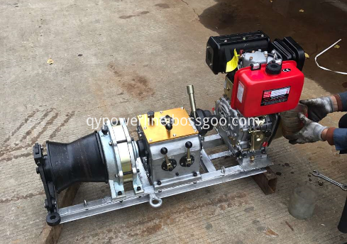 engine driven winch