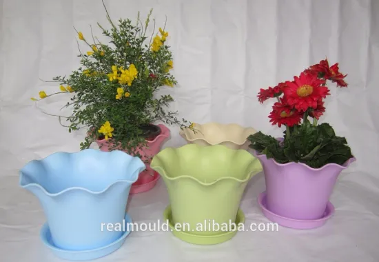 2017China Best Service High Quality Plastic Flower Pot Planter Moulds
