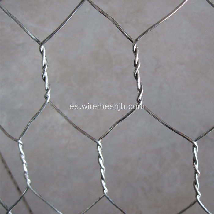 Caja hexagonal galvanizada de Gabion de la malla