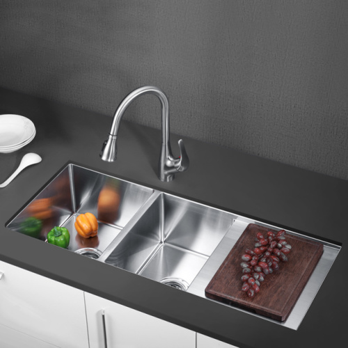 304 Edelstahl Modernes Design Küche Drainboard Waschbecken