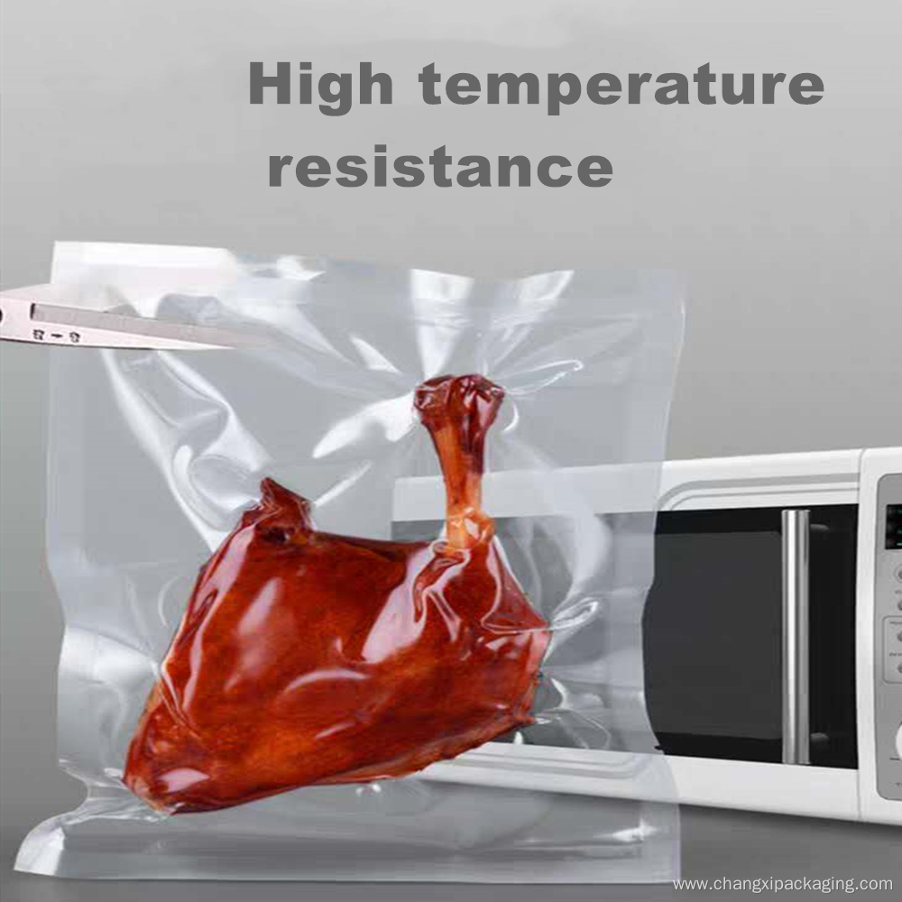 Transparent Vacuum Bag for frozen food packaging